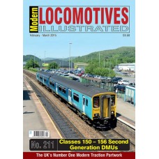 Modern Locomotives Illustrated Issue 211 -  2nd Generation DMUs Classes 150 – 156