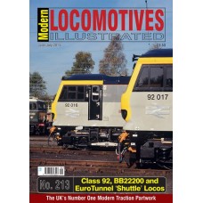 Modern Locomotives Illustrated Issue 213 (Class 92+Eurotunnel Locos)