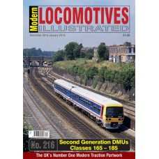 Modern Locomotives Illustrated Issue 216 2nd Generation DMU’s Classes 165 – 185                     