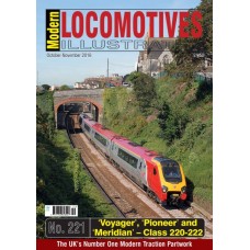 Modern Locomotives Illustrated Issue 221 Voyager & Meridian Classes 220-222                                                                                          