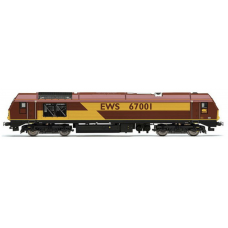 Class 67 '67016' EWS Red-Yellow Livery