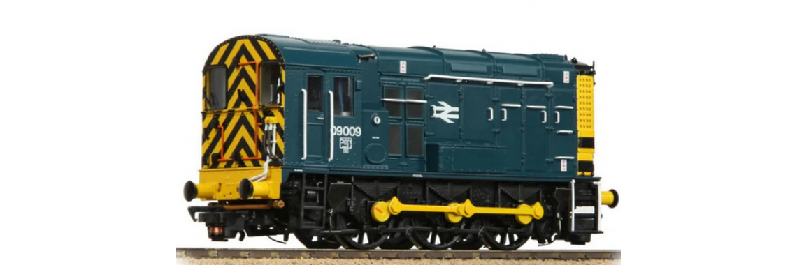 NEW PROJECT:  Heljan Class 08 & 09 Shunter