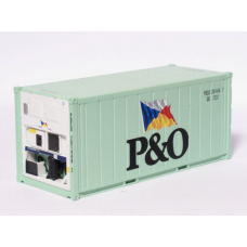 CR-P & O (off White Livery) 20ft Refrigerated Container (pair)
